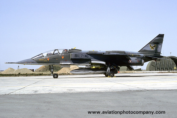 French Air Force EC7/4 Sepecat Jaguar E E18/7-NG (1989)