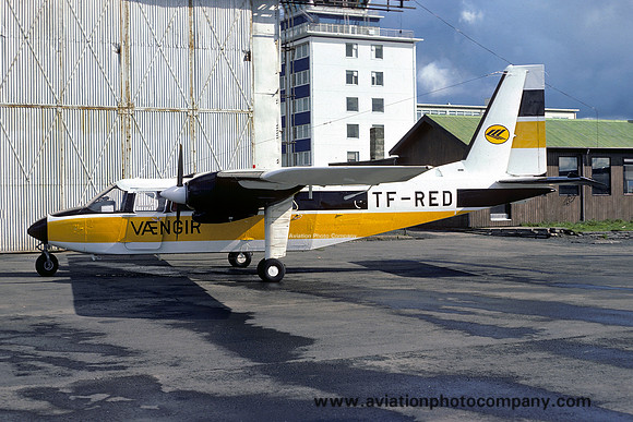 Vaengir Britten-Norman BN-2A-27 Islander TF-RED (1978)