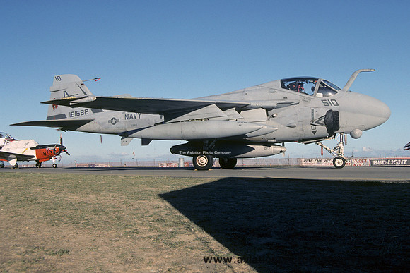 US Navy VA-65 Grumman A-6E Intruder 161682/AJ-510 (1991)