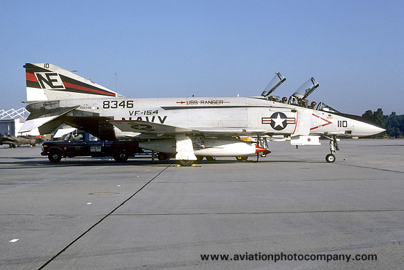 US Navy VF-154 McDonnell F-4J Phantom 158346/NE-110 (1976)
