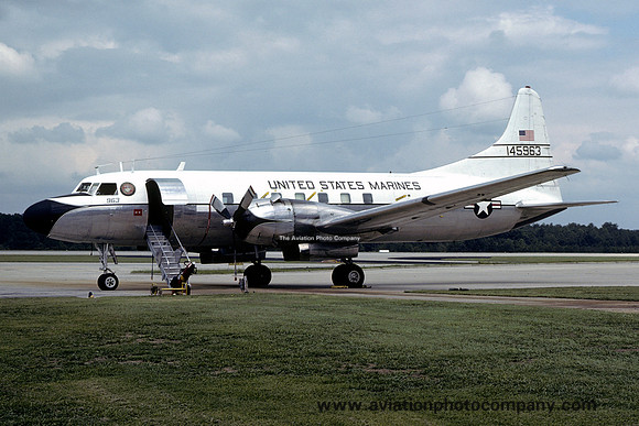US Marine Corps New Orleans Convair C-131G 145963 (1977)