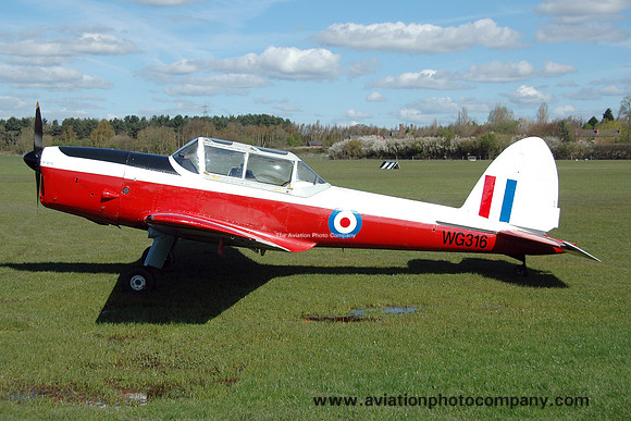Ex RAF DHC-1 Chipmunk T.10 WG316/G-BCAH (2014)