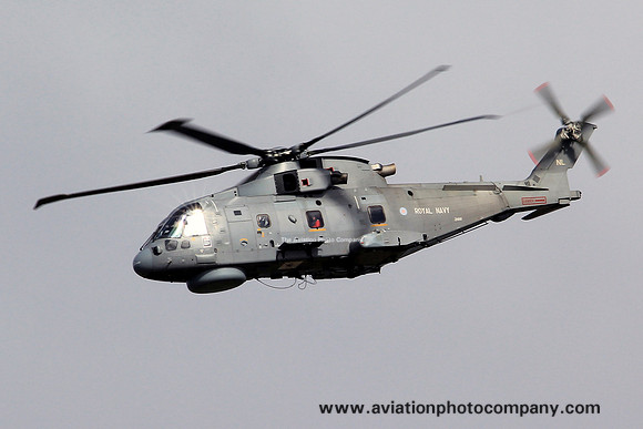 Royal Navy Westland Merlin HM.1 ZH861/NL at Prestwick (2014)