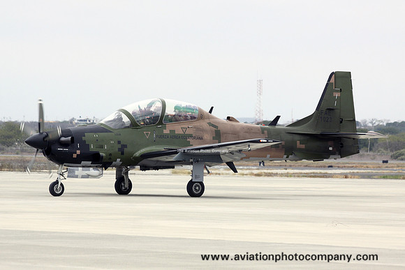 Ecuadorian Air Force Esc 2313 Embraer A-29B FAE1023 (2014)