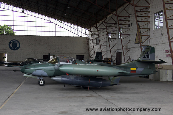Ecuadorian Air Force Cessna A-37B FAE372 stored at Manta (2014)