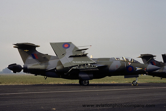 RAF 208 Squadron Blackburn Buccaneer S.2 XZ431 (1988)