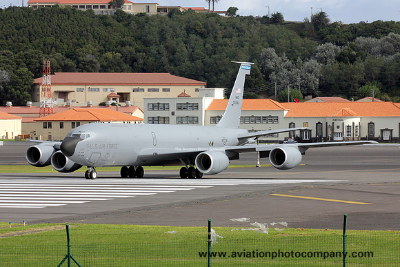 USAF 6 AMW 91 ARS Boeing KC-135R 60-0336 at Lajes (2013)