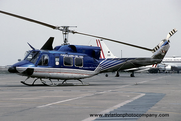 Peruvian Air Force Bell 212 605 (1995)