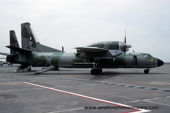 Peruvian Air Force GA 8 Antonov An-32 378/OB-1387 (1995)