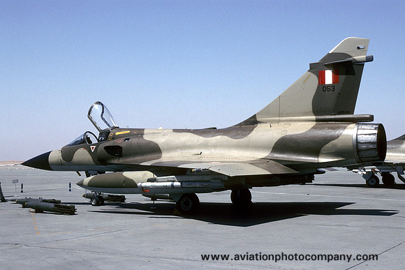 Peruvian Air Force GA8 Dassault Mirage 2000P 53 (1995)
