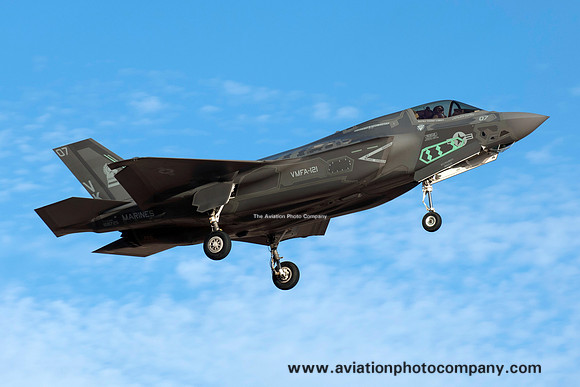USMC VMFA-121 Lockheed F-35B 168725/VK-07 at MCAS Yuma (2014)