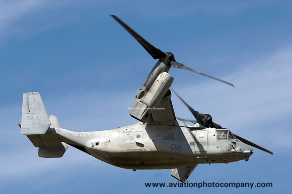 USMC VMM-162 Bell-Boeing MV-22B Osprey 165843/YS-02 at MCAS Yuma (2014)