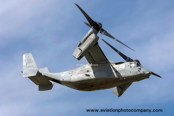USMC VMM-268 Bell-Boeing MV-22B 165847/YQ-01 at MCAS Yuma (2014)