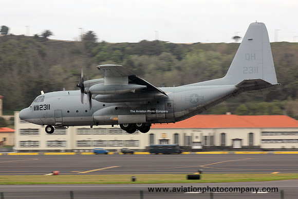 USMC VMGR-234 Lockheed KC-130T 162311/QH at Lajes (2015)