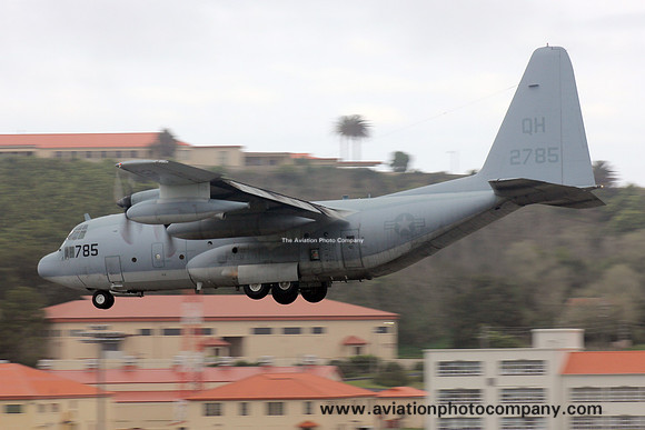 US Marines VMGR-234 Lockheed KC-130T 162785/QH at Lajes (2015)