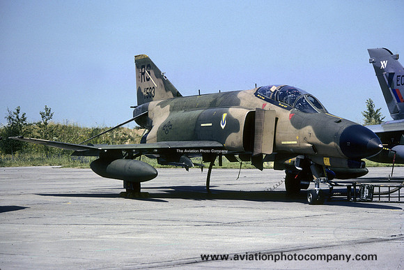 USAF 86 TFW 512 TFS McDonnell F-4E Phantom 68-0533/RS (1984)