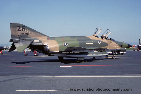 USAF 26 TRW 38 TRS McDonnell RF-4C Phantom 69-0365/ZR (1980)