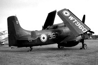 Royal Navy 849 Squadron Fairey Gannet AEW.1 WY960/O316 (1956)