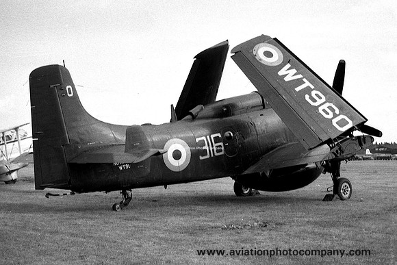 Royal Navy 849 Squadron Fairey Gannet AEW.1 WY960/O316 (1956)