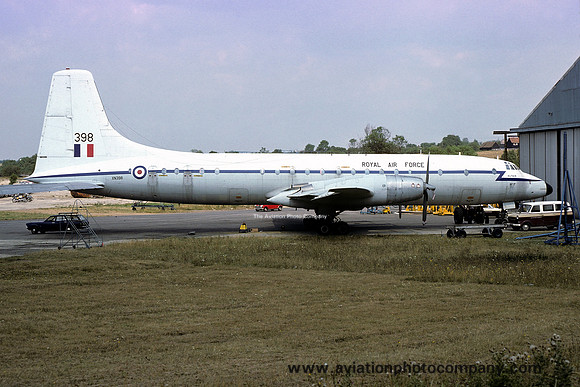 RAF Bristol Britannia C.1 XN398 (1976)