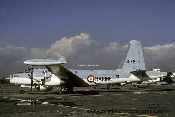 French Navy Lockheed SP-2H Neptune 148335 at the Musee de l'Air (1987)