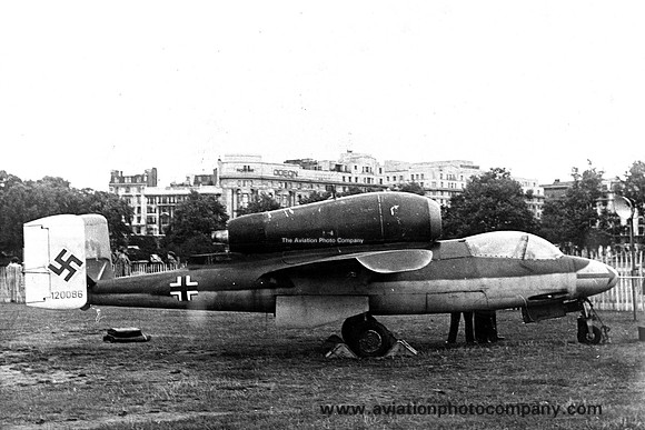 German Air Force Heinkel He162A 120086