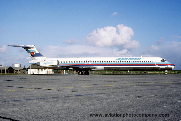 Spantax McDonnell Douglas MD-83 EC-EFK (1988)