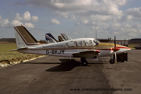 Iceni Aviation Piper PA-23-250 Aztec E G-BKJW (1979)