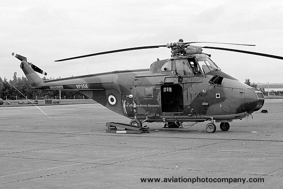 RAF CWSF Westland Whirlwind HAR.10 XP358/K at RAF Seletar (1966)