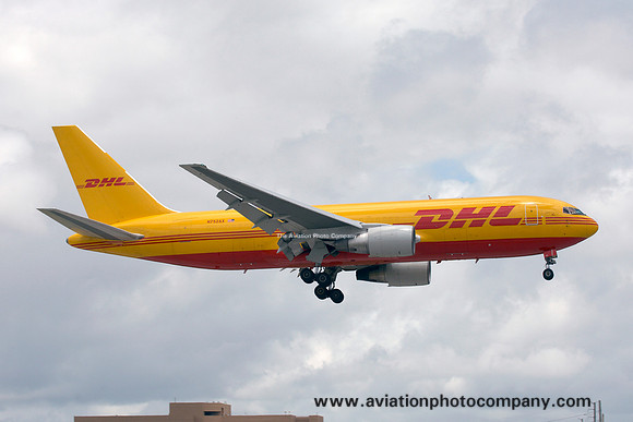 DHL Boeing 767-200F N752AX at Miami IAP (2013)