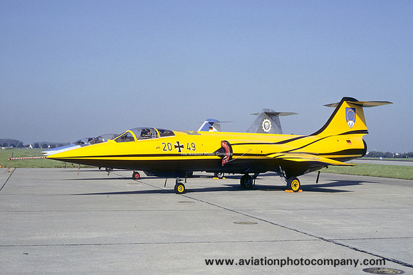 German Air Force LVR1 Lockheed F-104G Starfighter 20+49 (1987)