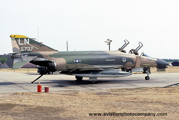 USAF 48 TFW 493 TFS McDonnell F-4D Phantom 65-0737/LN (1976)