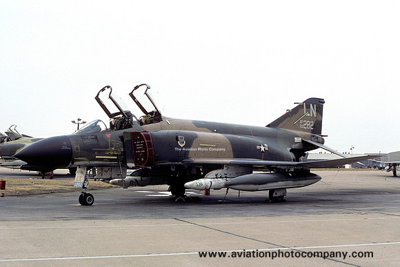 USAF 48 TFW 492 TFS McDonnell F-4D Phantom 66-0282/LN (1976)
