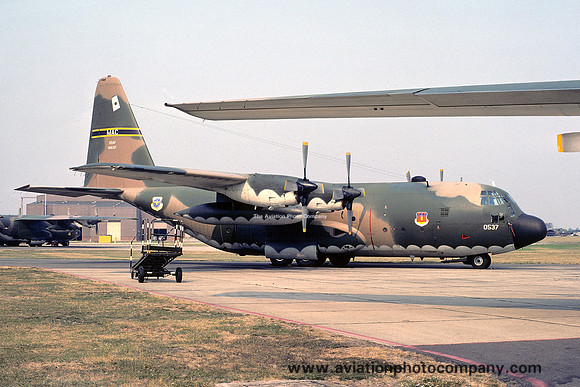 USAF 317 TAW Lockheed C-130E Hercules 64-0537 (1976)