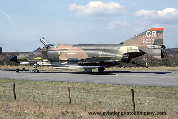 USAF 32 TFS McDonnell F-4E Phantom 68-0529/CR (1976)