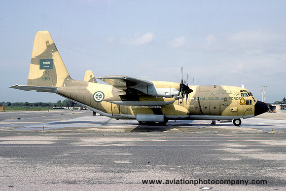 Saudi Air Froce 16 Squadron Lockheed C-130H Hercules 1615 (1987)