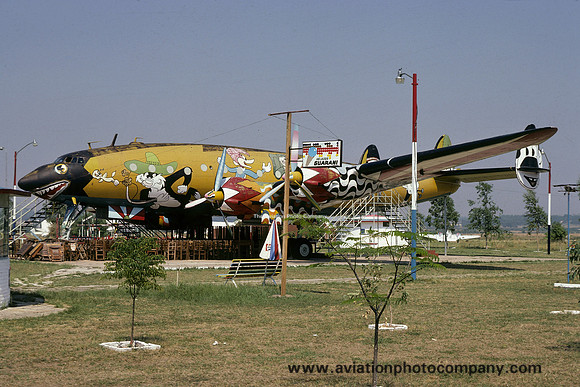 Lockheed L-049D Constellation N86533 at Asuncion (1979)