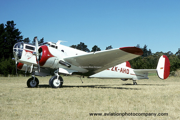 New Zealand Aerial Mapping Beech C-45 ZK-AHO (1978)