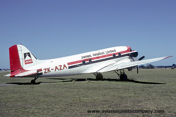 James Aviation Limited Douglas C-47 Dakota ZK-AZA (1979)
