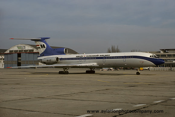 Malev Tupolev Tu-154B HA-LCF (1976)