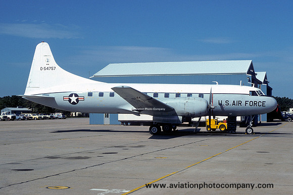 USAF Connecticut ANG 120 TFS Convair C-131D 55-4757 (1975)