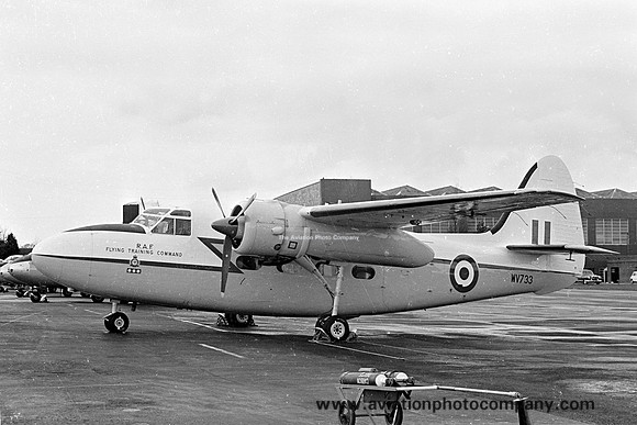RAF Flying Training Command Hunting Pembroke C.1 WV733