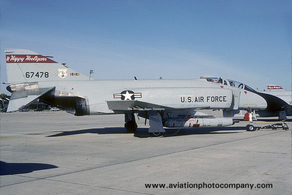 USAF North Dakota ANG 178 FIS McDonnell F-4D Phantom 66-7478 (1986)