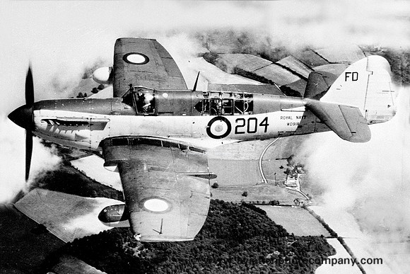 Royal Navy CAD Fairey Firefly AS.6 WD918/FD204 Air to Air