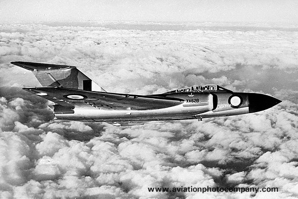 RAF Gloster Javelin FAW.1 XA628 Air to Air