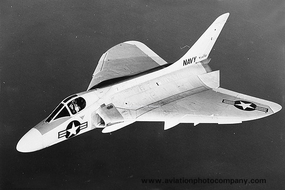 US Navy Douglas F-6A Skyray 134752 Air to Air