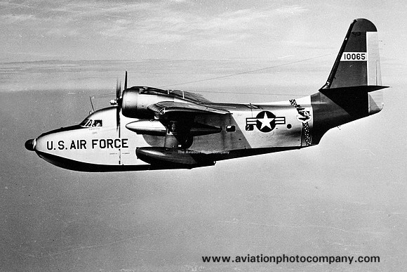 USAF Strategic Air Command Grumman HU-16B Albatross 51-0065 Air to Air