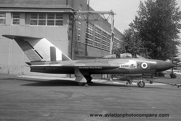 College of Aeronautics Gloster Javelin FAW.1 XA568
