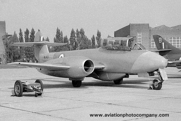RAF Stradishall Station Flight Gloster Meteor T.7 WL459 (1961)