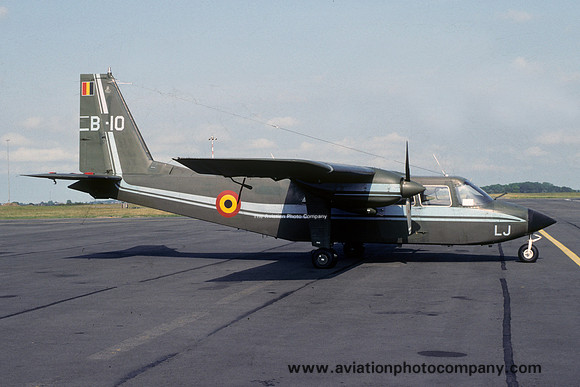 The Aviation Photo Company | Archive | Belgian Army Britten Norman BN-2 ...